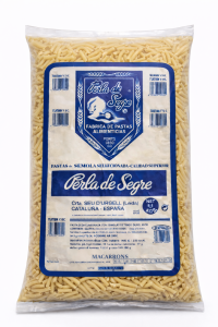 Pasta macarrones num. 4 Perla de Segre, 5 kg.