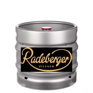 Barril Radeberger, 30 litres