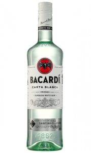Ron Bacardi Blanco, 1 litro