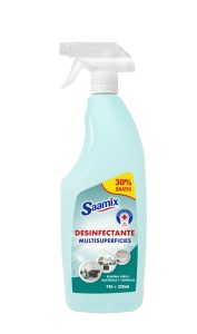 Desinfectante Saamix Higenizante con pulverizador, 970 ml.