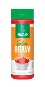 Salsa Brava Millas 300 gr. Pet, caja de 6 Salsa Brava Millas 300 gr. Pet, caja de 6
