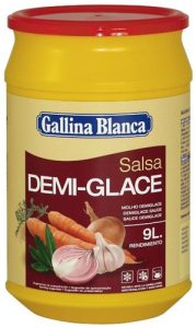 Salsa Demi Glacé Gallina Blanca 1 kg.