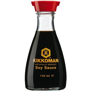 Salsa de soja Kikkoman dispensador, 150 ml.