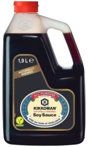 Salsa de soja Kikkoman, 1,9 litros