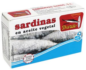 Sardinas en Aceite Vegetal Lata Dardo RR-125