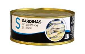 Sardines en Oli JJJ, llauna RO-900