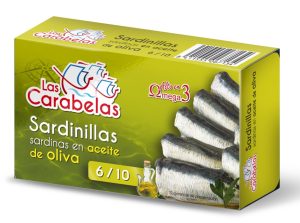 Sardinillas en Aceite de Oliva Carabelas Lata RR-95