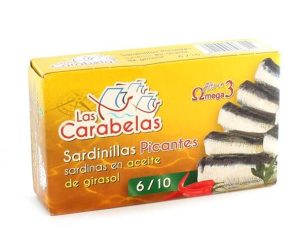 Sardinilla en Aceite Picante Carabelas R-95