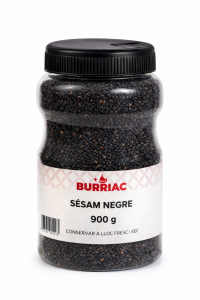 Sésamo negro Burriac, bote 900 gr