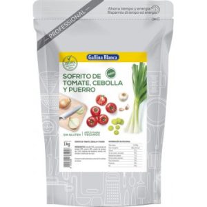 Sofrito de Verduras Suave (tomate, cebolla y puerro) Gallina Blanca 1 litro, formato Doy
