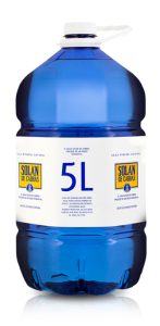 Agua Solan de Cabras Garrafa 5 litros Pet, caja de 3