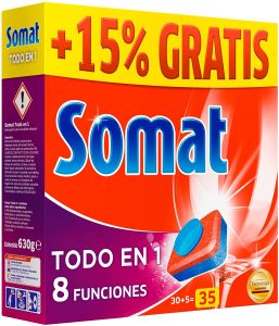 Somat Vajillas Todo en 1, 30 dosis