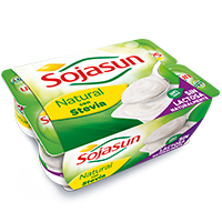 Yogur de Soja Sojasun Natural, pack de 4