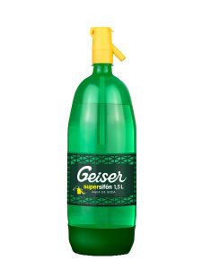 Super Sifón Geiser 1,5 litros Pet, caja de 6