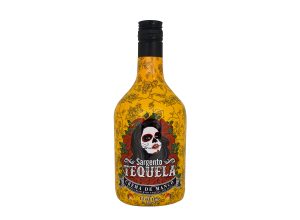 Licor de Crema de Mango i Chile amb Tequila Tequela, 70 cl.