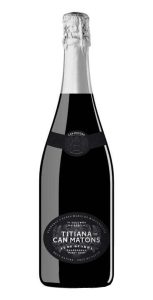 Vino Espumoso Titiana de Can Matons Chardonnay, 75 cl.