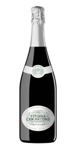 Vino Espumoso Titiana de Can Matons Pansa Blanca, 75 cl.
