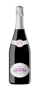 Vino Espumoso Titiana de Can Matons Pinot Noir, 75 cl.