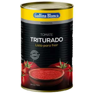 Tomàquet natural triturat Gallina Blanca, llauna 4 kg.