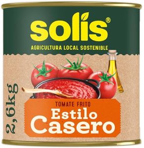 Tomate Frito Solís, lata 3 kg.