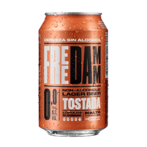 Cerveza Free Damm Tostada Lata 33 cl. , pack de 24 Cerveza Free Damm Tostada Lata 33 cl. , pack de 24