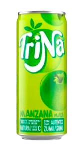 Trina Poma llauna llarga 330 ml., caixa de 24