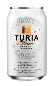 Cervesa Torrada Turia, llauna 33 cl., caixa de 24 unitats Cervesa Torrada Turia, llauna 33 cl., caixa de 24 unitats