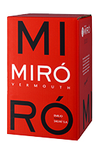 Vermut Miró Negro, Box 20 litros