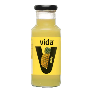 Suc Vida Pinya 200 ml. Vidre Sense Retorn, caixa de 24