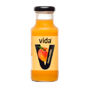 Suc Vida Préssec 200 ml. Vidre Sense Retorn, caixa de 24