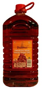 Vinagre Negro Disterri 5 litros