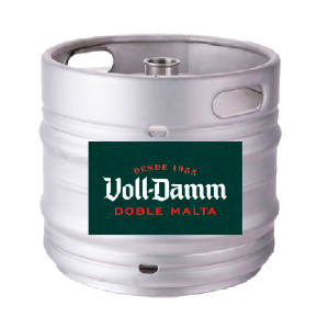 Cervesa Voll Damm, barril 30 litres