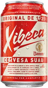 Cervesa Xibeca llauna 330 ml., caixa de 24