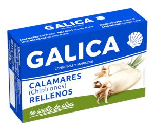 Chipirones en Aceite de Oliva Galica Ol-120