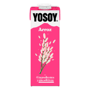 Llet Yosoy Arròs 1 litre Brick, caixa de 6