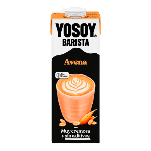 Leche Yosoy Avena Barista 1 litro, caja de 6