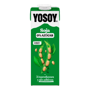 Llet Yosoy Soja 1 litre Brick, caixa de 6