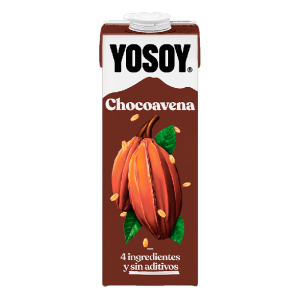 Llet Yosoy Civada i Xocolata 1 litre Brick, caixa de 6